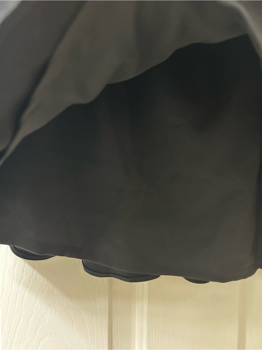 WHBM Black Ruffled Wrap Like Skirt - Women - Picture 7 of 7